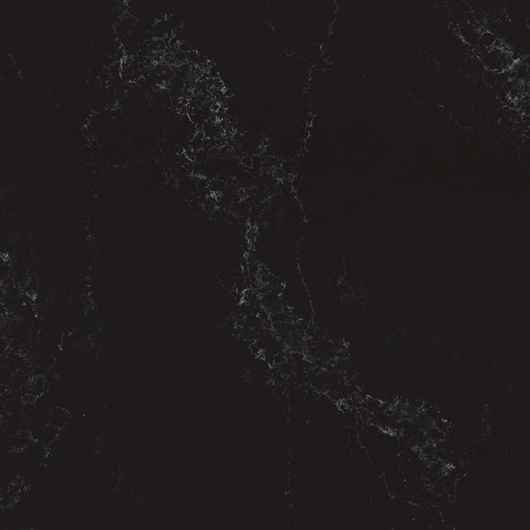 ECS212 noir black quartz countertop slabs